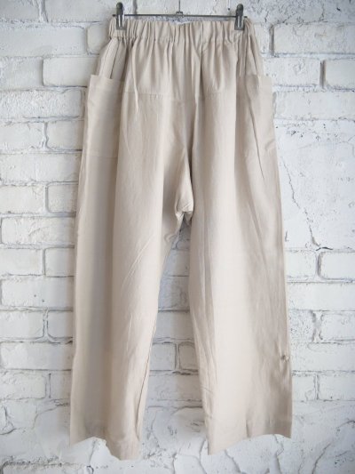 画像3: CALICO キャリコ 手織コットンシルクロンパンツ UP0061 CS2000 S12GY 