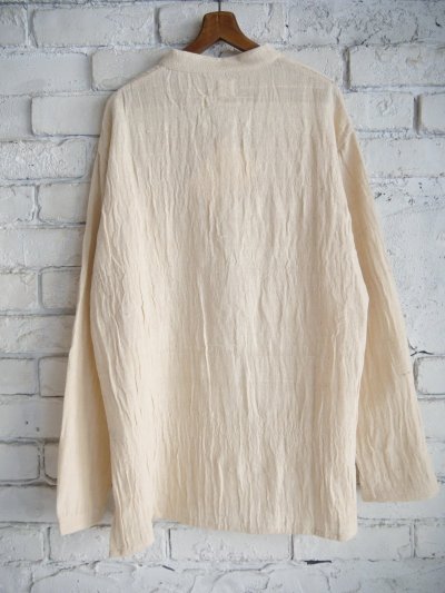 画像3: CALICO キャリコ チャルカカラコットンカディメンズショートクルタ UT1020 O1112 U10NR 