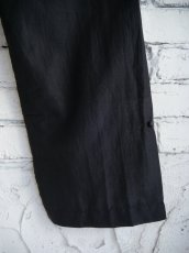 画像3: CALICO キャリコ 手織コットンシルクロンパンツ UP0061 CS2000 S11BK (3)