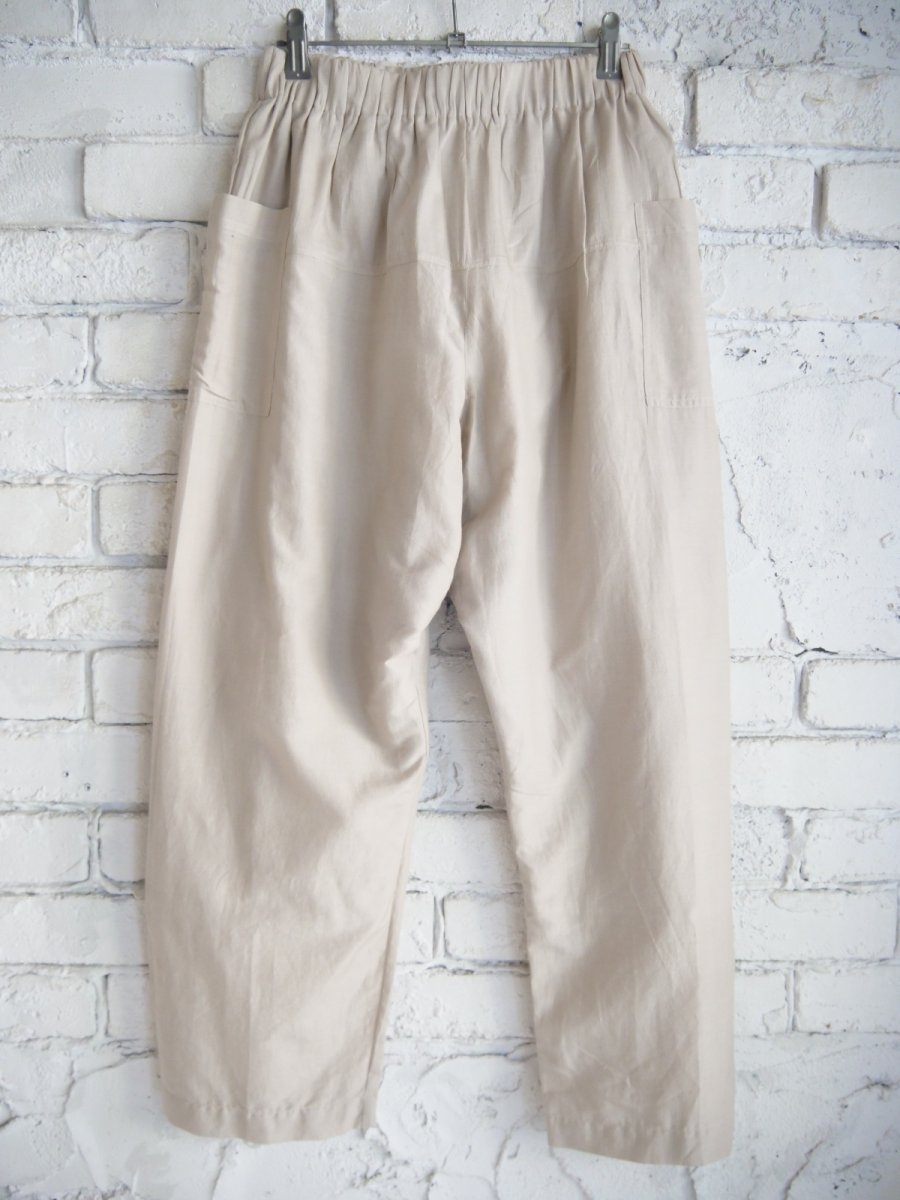 画像1: CALICO キャリコ 手織コットンシルクロンパンツ UP0061 CS2000 S12GY  (1)