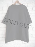 COMOLI - 製品染 裏毛 クルーネック インクブラック サイズ4 COMOLI コットン 裏毛 クルーネック, Black – Navyblue