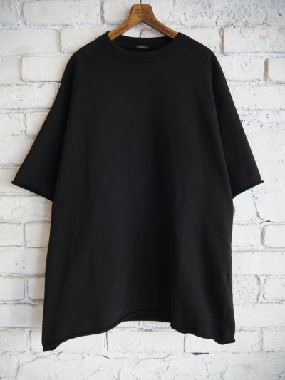 画像1: COMOLI コモリ LWコットン裏毛半袖クルーネック (B01-05026)