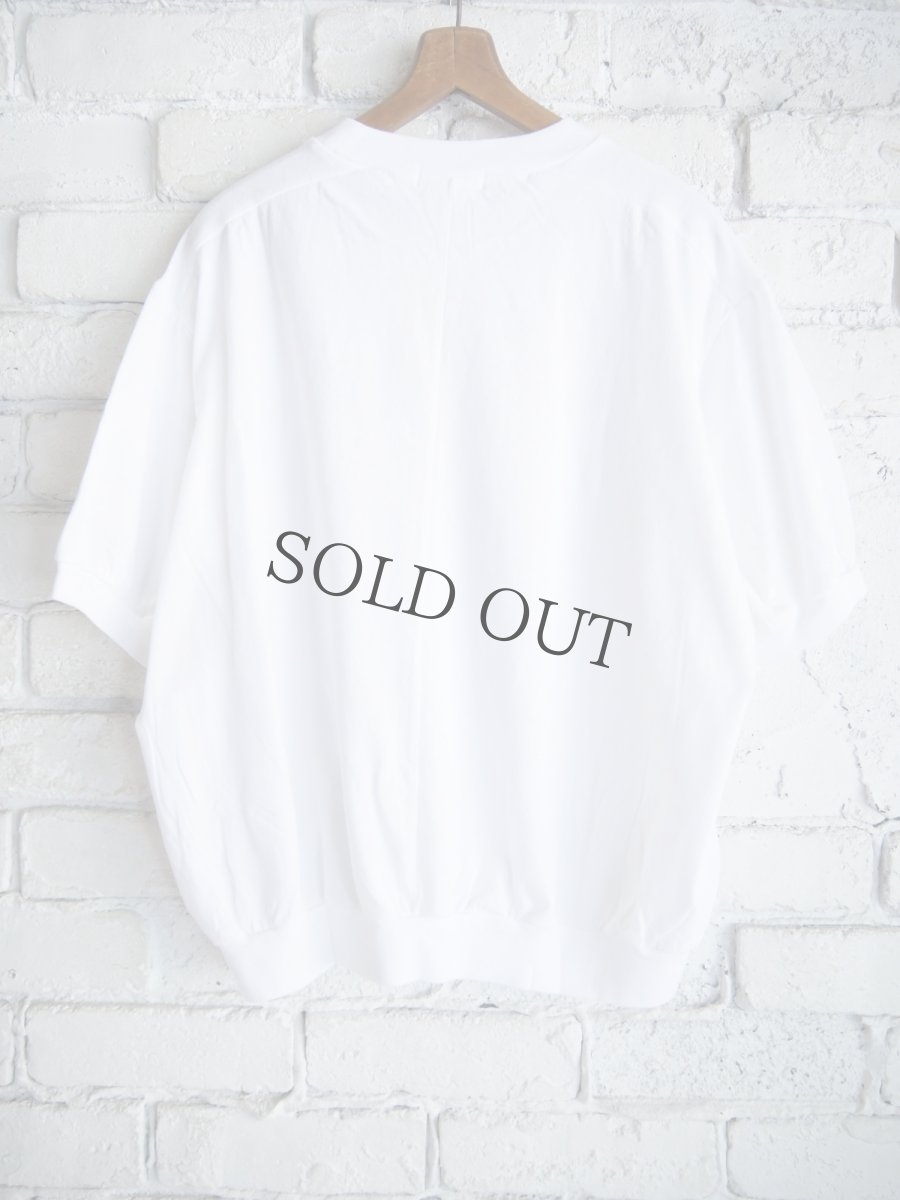 画像5: homspun ホームスパン 30/1天竺クルーネックPO 6553 (5)