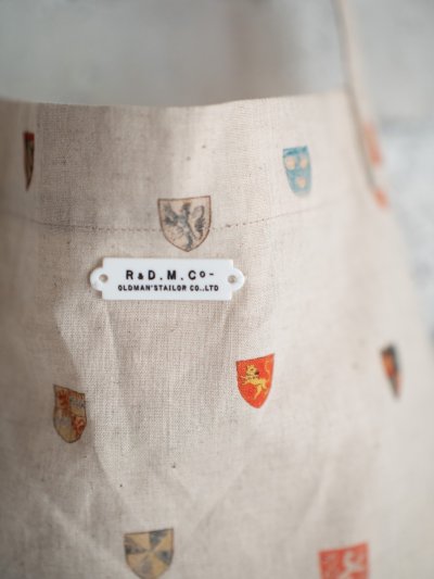 画像2: R&D.M.Co- / OLDMAN'S TAILOR C/L COAT OF ARMS ONE SHOULDER BAG オールドマンズテーラー アールアンドディーエムコー  コートオブアームズワンショルダーバッグ  (7497）