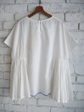 画像5: CALICO キャリコ ローズトップスうっすらカディ CAW156 WHBL (5)