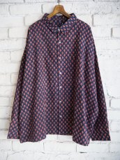画像1: CALICO キャリコ アジュラック染ロングスリーブビッグシャツ CAW108AJCT B01IDMD (1)