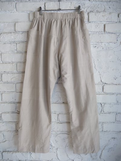 画像1: CALICO キャリコ 手織コットンシルクロンパンツ UP0061 CS2000 S12GY