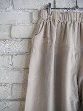 画像2: CALICO キャリコ 手織コットンシルクロンパンツ UP0061 CS2000 S12GY (2)