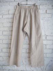 画像5: CALICO キャリコ 手織コットンシルクロンパンツ UP0061 CS2000 S12GY (5)