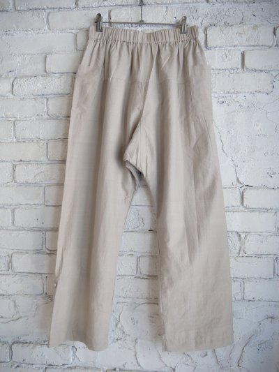 画像3: CALICO キャリコ 手織コットンシルクロンパンツ UP0061 CS2000 S12GY