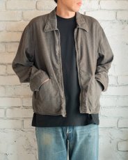 画像6: A.PRESSE Vintage Black Chambray Sports Jacket アプレッセ ヴィンテージブラックシャンブレースポーツジャケット (25AAP-01-46) (6)