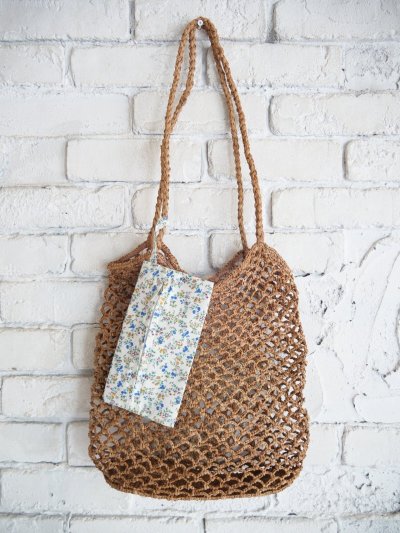 画像1: NORO FILET PRINTEMPS　ノロ ラフィアメッシュバック
