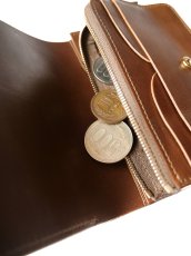 画像7: forme Short wallet Cordovan×DOUBLE フォルメ ショートウォレット コードバン×ダブル (flp-26) (7)