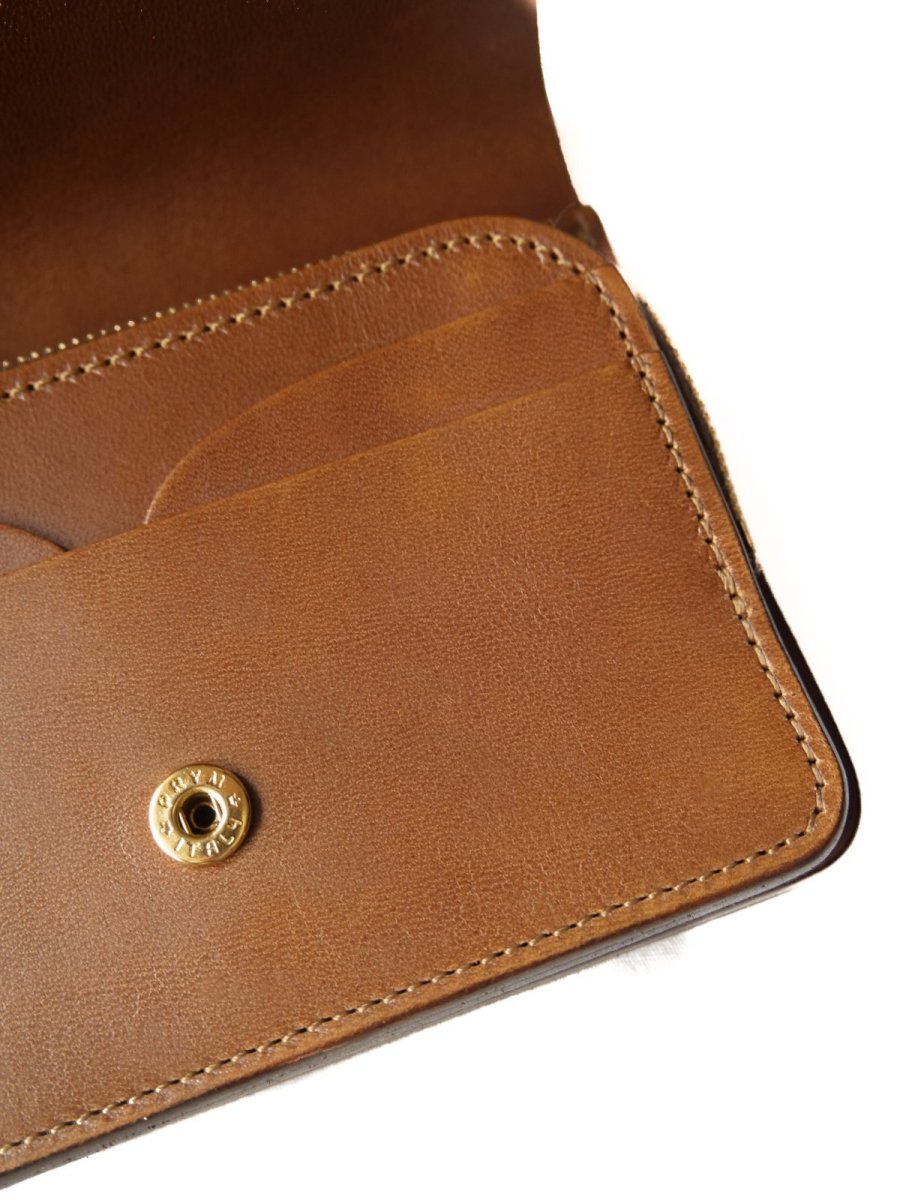 画像3: forme Short wallet Cordovan×DOUBLE フォルメ ショートウォレット コードバン×ダブル (flp-26) (3)