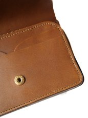 画像3: forme Short wallet Cordovan×DOUBLE フォルメ ショートウォレット コードバン×ダブル (flp-26) (3)