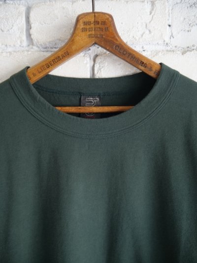 画像2: homspun ホームスパン 天竺7分袖Ｔシャツ 6450