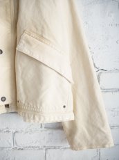 画像2: A.PRESSE Vintage Silk Hemp Hunting Jacket アプレッセ ヴィンテージシルクヘンプハンティングジャケット (25AAP-01-25) (2)