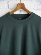 画像2: homspun ホームスパン30/1 天竺６分袖Ｔシャツ 6370 (2)