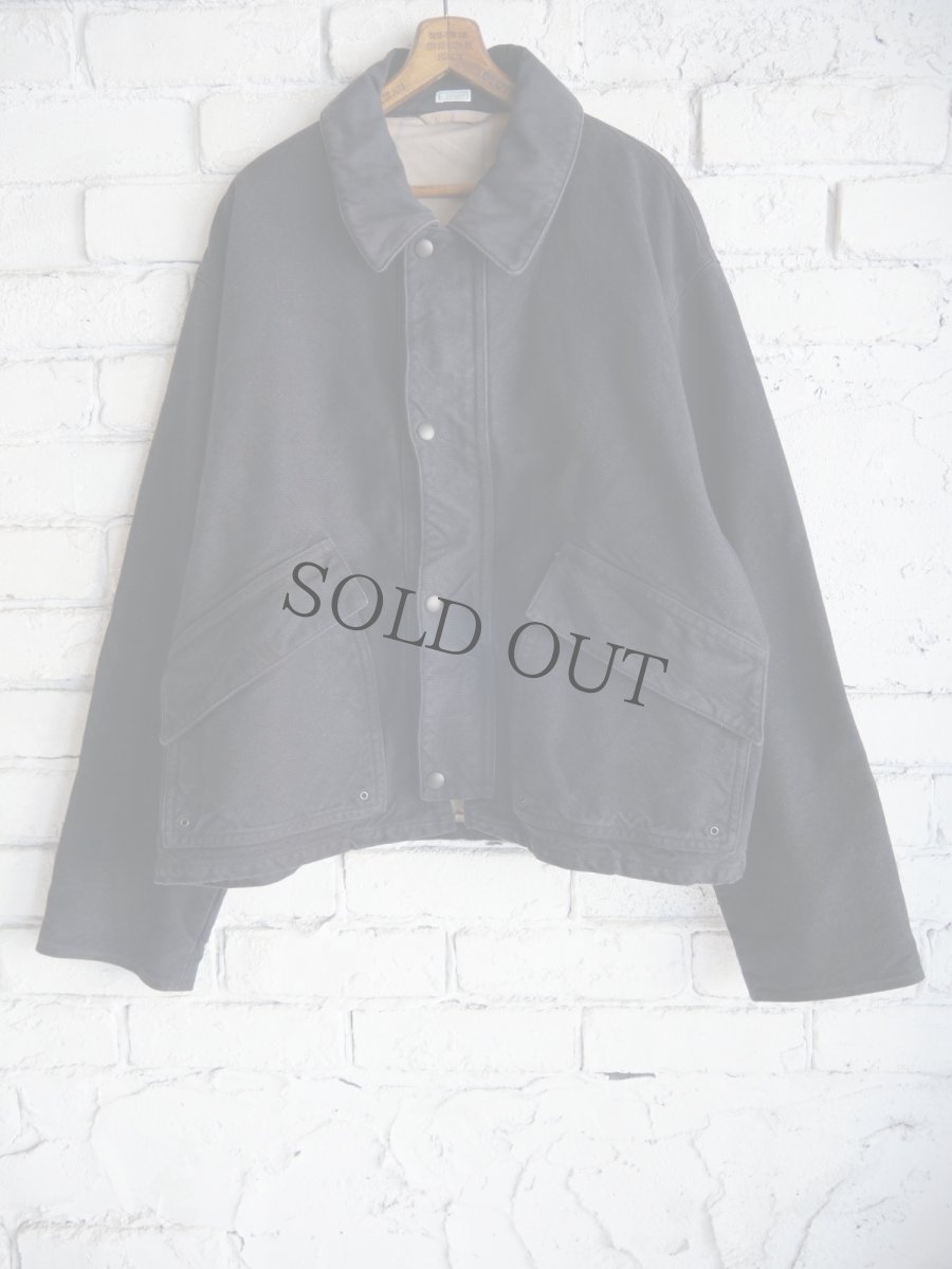 画像1: A.PRESSE Vintage Silk Hemp Hunting Jacket アプレッセ ヴィンテージシルクヘンプハンティングジャケット (25AAP-01-25) (1)