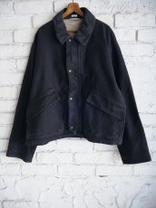 画像1: A.PRESSE Vintage Silk Hemp Hunting Jacket アプレッセ ヴィンテージシルクヘンプハンティングジャケット (25AAP-01-25) (1)
