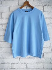 画像1: homspun ホームスパン30/1 天竺６分袖Ｔシャツ 6370 (1)