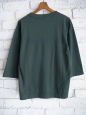 画像4: homspun ホームスパン 天竺7分袖Ｔシャツ 6450 (4)