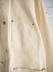 画像3: A.PRESSE Vintage Silk Hemp Coverall Jacket アプレッセ ヴィンテージシルクヘンプカバーオールジャケット (25AAP-01-53) (3)