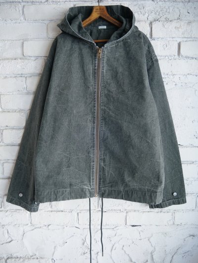 画像1: A.PRESSE Vintage USNavy Zip Hoodie アプレッセ ヴィンテージUSネイビージップフーディー (25AAP-01-54)