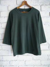 画像1: homspun ホームスパン 天竺7分袖Ｔシャツ 6450 (1)