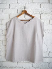 画像1: CALICO キャリコ しっくりカディVトップス FT0030 C1100 (1)