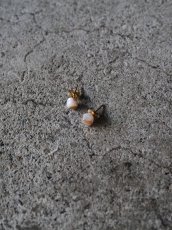 画像4: BIWA PEARL 琵琶パール 小粒ピアス14KGF (4)