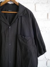 画像3: COMOLI コモリ KADHI コットン半袖オープンカラーシャツ(B01-02012) (3)