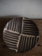 画像1: 小鹿田焼 坂本工窯 8寸皿 (1)