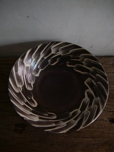 画像1: 小鹿田焼 坂本工窯 8寸深皿