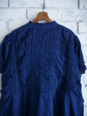 画像4: maku textiles JILL cotton Handwoven Dress マクテキスタイルズ コットンハンドウーブンドレス (CS24S2414C01) (4)