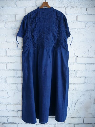 画像3: maku textiles JILL cotton Handwoven Dress マクテキスタイルズ コットンハンドウーブンドレス (CS24S2414C01)