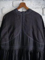 画像6: maku textiles GIRA cotton and 50% silk Handwoven Dress マクテキスタイルズ コットンシルクハンドウーブンドレス (CA24A245374) (6)