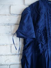 画像3: maku textiles JILL cotton Handwoven Dress マクテキスタイルズ コットンハンドウーブンドレス (CS24S2414C01) (3)