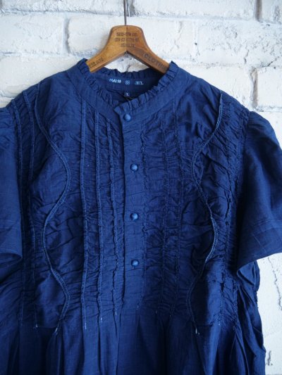 画像2: maku textiles JILL cotton Handwoven Dress マクテキスタイルズ コットンハンドウーブンドレス (CS24S2414C01)