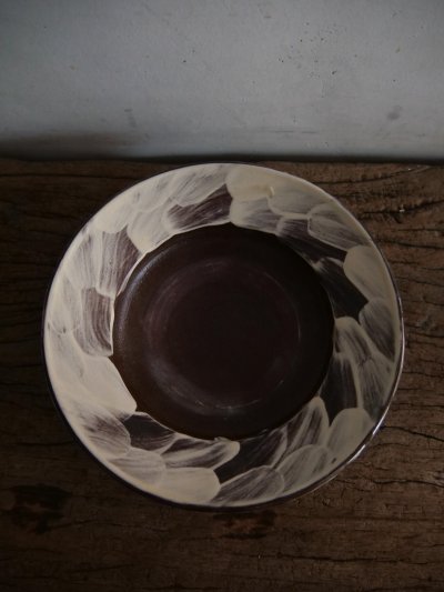 画像1: 小鹿田焼 坂本工窯 6寸皿