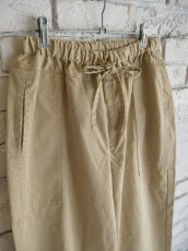 画像3: homspun ホームスパン 高密度ウェポンひも付きギャザーパンツ (3357) (3)