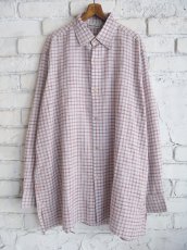 画像1: MAATEE&SONS GUPTA KHADI COTTON SHIRTS  マーティーアンドサンズ  グプタカディコットンシャツ（MT5103-0604） (1)