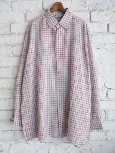 画像1: MAATEE&SONS GUPTA KHADI COTTON SHIRTS  マーティーアンドサンズ  グプタカディコットンシャツ（MT5103-0604）