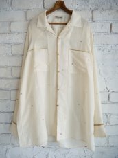 画像1: MAATEE&SONS OP JAMDANI マーティーアンドサンズ  ジャムダニシャツ（MT5103-0611） (1)