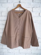 画像1: CALICO キャリコ 天然染しっくりカディキントップス UJ0100 C1100 T16MB (1)