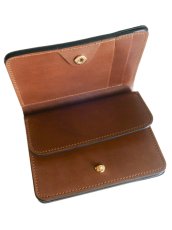 画像2: forme Post wallet Vachetta reverse x DOUBLE フォルメ ポストウォレット flp-30 (2)