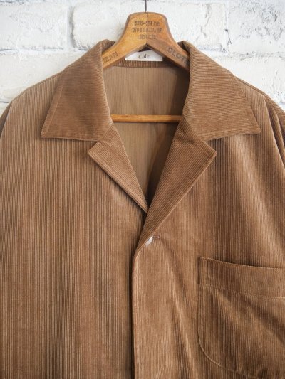 画像2: cale corduroy work shirt jacket カル コーデュロイワークシャツジャケット C253F06B01