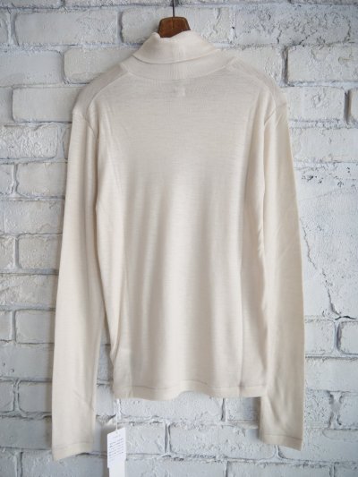 画像3: blurhms （レディース）Wool Rib Turtle Neck ブラームス ウールリブタートルネック（BHS24F12F25）