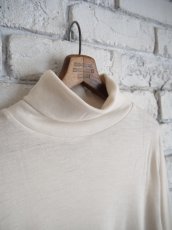 画像3: blurhms （レディース）Wool Rib Turtle Neck ブラームス ウールリブタートルネック（BHS24F12F25） (3)