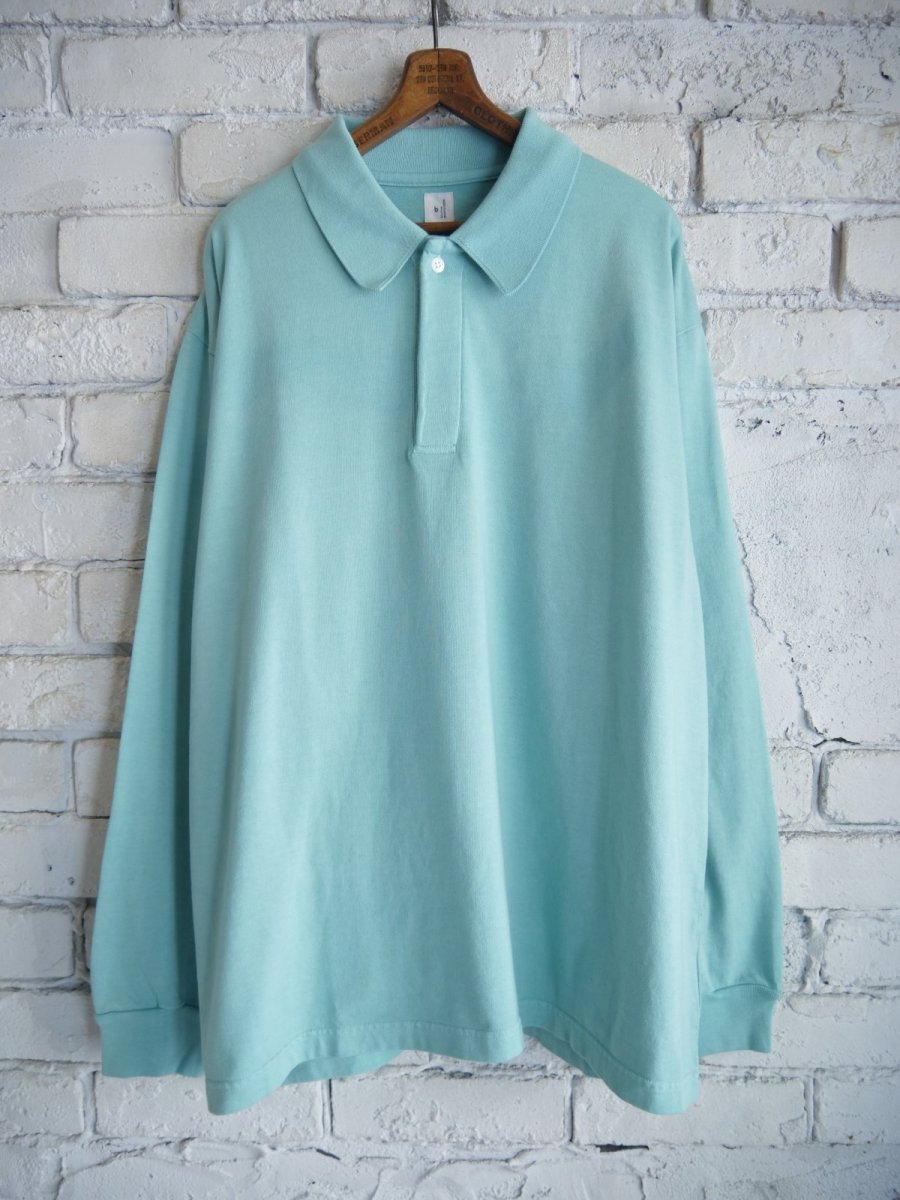 画像1: blurhmsROOTSTOCK Classic Rugby Shirt ブラームスルーツストック クラシックラグビーシャツ (bROOTS24F34F25) (1)